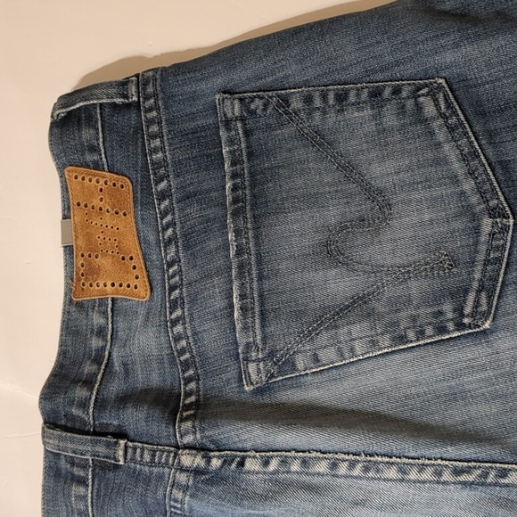 Citizens of Humanity Straight Leg SID Denim Jeans Distressed Med Wash men  30 - Picture 6 of 9